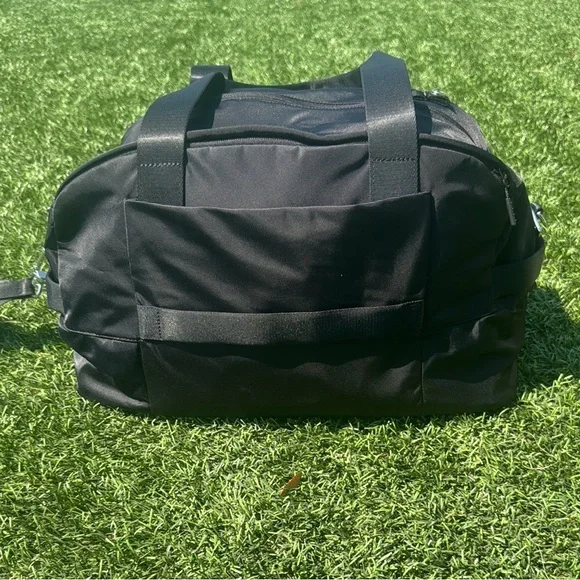 Lululemon Athletica Black Travel Bag with Durable Design- NWT - Picture 2 of 6